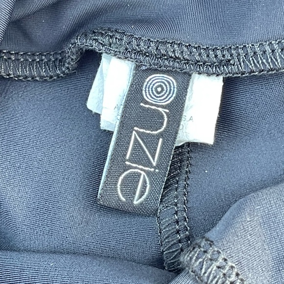 Onzie High Rise Biker Short - Black - Picture 7 of 10